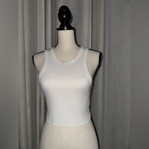 JLUXLABEL White Keep it Casual Tank
